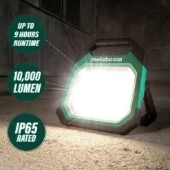 Metabo HPT UB18DDQ4 18V Cordless 10K Lumen LED Work Light - Bare Tool -3D Prima Boutique MTB UB18DDQ4 hash escaped 2