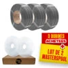 Pack Refill AzureFilm - 3x PLA Gris + 2x Masterspool