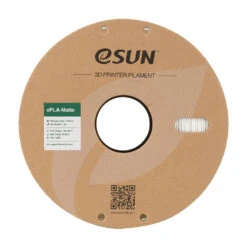 ESun - EPLA Matte - Blanc Laiteux (Milky White) - 1,75 Mm - 1 Kg -3D Prima Boutique MilkyWhite 2