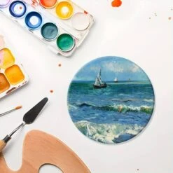 MissKraft - 5 Sous-verre En Bois - 10 Cm -3D Prima Boutique MissKraft Sublimation Sous verreenBois 5pieces 2 869573e4 fef1 4808 a9df 97852716d148