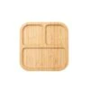 MissKraft - Assiette à Graver - Bambou - Carrée