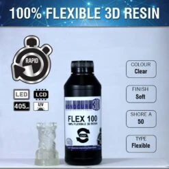 Monocure3D - Rapid Flex100 - Transparent (Clear) - 1 L -3D Prima Boutique Monocure3D Rapid Flex100 Transparent Clear 1 L 4 083ac030 1f9d 4727 93cf 88ca71afebf6
