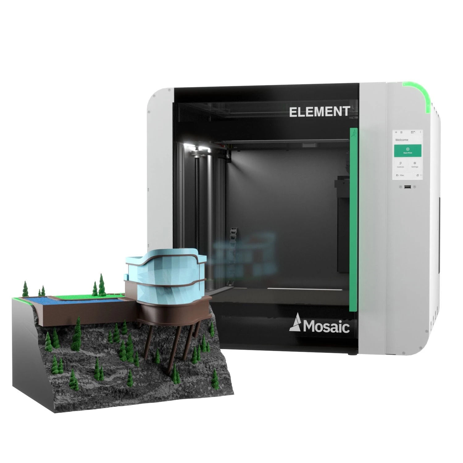 Mosaic - Element - Imprimante Multimatériaux & Multicouleurs + Cooling Module Offert 2 Mosaic - Element - Imprimante Multimatériaux & Multicouleurs + Cooling Module Offert – Image 2