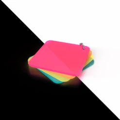 MissKraft - Nuancier Plaques PMMA Acryliques - 4 Phosphorescents -3D Prima Boutique Nuancier Plaques PMMA Acryliques 4Phosphorescents