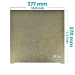 Ziflex - Plateau Flexible PEI 377 X 370 Mm Textured - Ender 5+