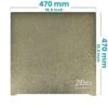 Ziflex - Plateau Flexible PEI 470 X 470 Mm Textured - CR10 Max
