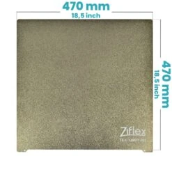 Ziflex - Plateau Flexible PEI 470 X 470 Mm Textured - CR10 Max
