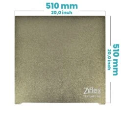 Ziflex - UPlateau Flexible PEI 510 X 510 Mm Textured - CR10 S5