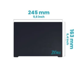 Ziflex - Upper Surface Ultimate High Temp 245 X 163 Mm - Replicator 2X