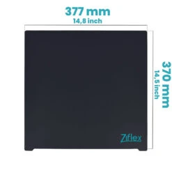 Ziflex - Upper Surface Ultimate High Temp 377 X 370 Mm - Ender 5 Plus
