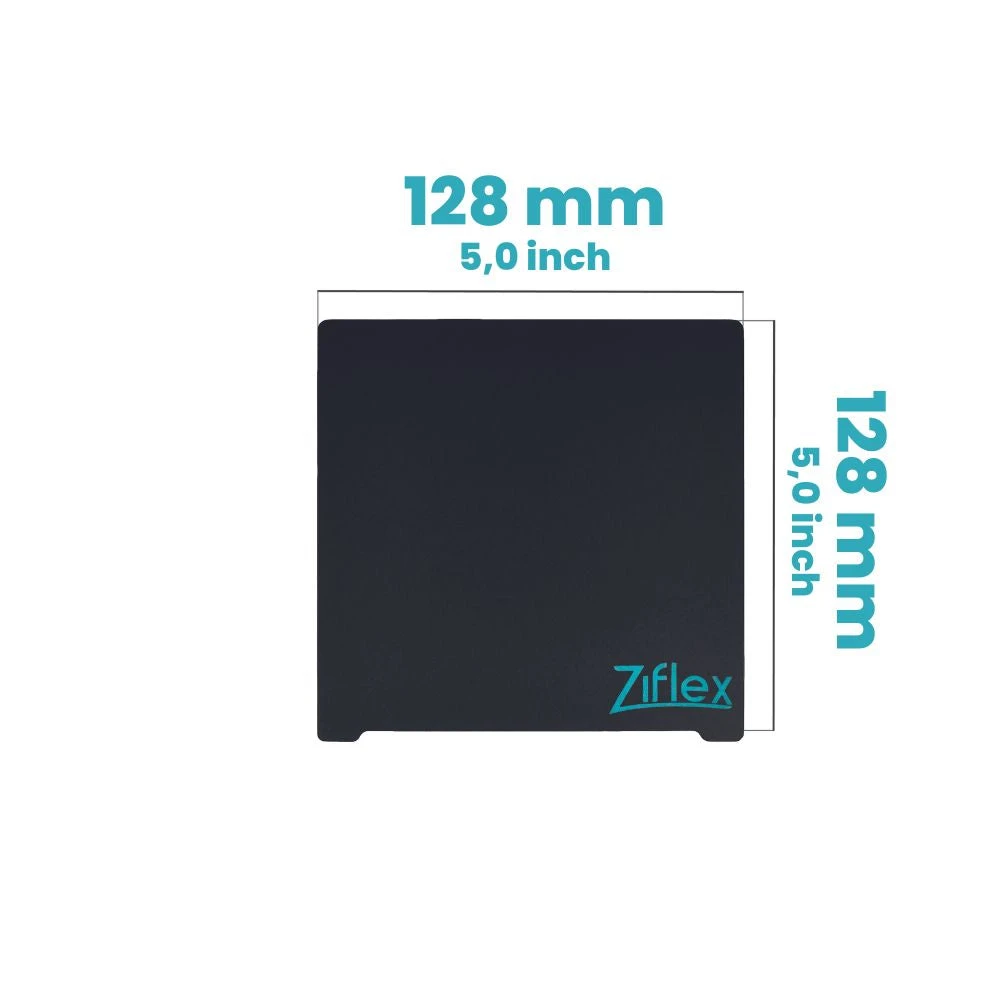 Ziflex - Upper Surface Ultimate High Temp 128 X 128 Mm - Snapmaker 1 Ziflex - Upper Surface Ultimate High Temp 128 X 128 Mm - Snapmaker