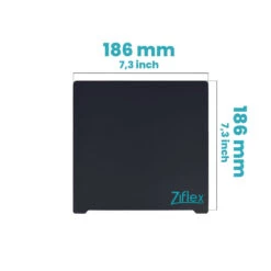Ziflex - Upper Surface Ultimate High Temp 186 X 186 Mm - Cetus 3D