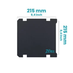 Ziflex - Upper Surface Ultimate High Temp 215 X 215 Mm - Volumic Stream 20 Pro MK2