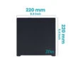 Ziflex - Upper Surface Ultimate High Temp 220 X 220 Mm
