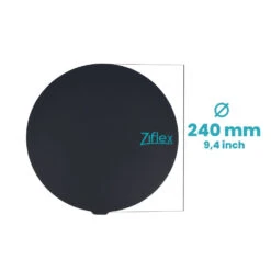 Ziflex - Upper Surface Ultimate High Temp Round 240 Mm - Anycubic Kossel