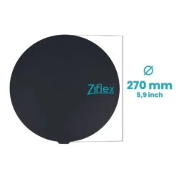 Ziflex - Upper Surface Ultimate High Temp Round 270 Mm - Flsun Super Racer