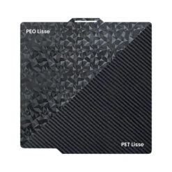 Ziflex - Plateau D'impression Pour Bambu Lab - PEO & Fibre De Carbon PET Smooth - 257 X 257 Mm