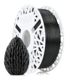 Rosa3D - PETG Galaxy HS - Noir (Black) - 1,75 Mm - 1 Kg -3D Prima Boutique PET G Galaxy Black WP 1kg ROSA3D