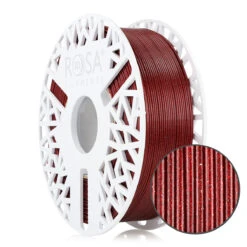 Rosa3D - PETG Galaxy HS - Rouge (Red) - 1,75 Mm - 1 Kg -3D Prima Boutique PET G Galaxy Red WM 1kg ROSA3D