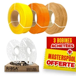 Pack Refill Rosa3D - Automne - PLA Starter X3 + Masterspool Offerte