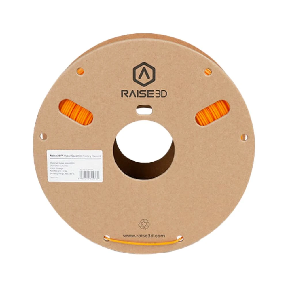 Raise3D - Hyper Speed PLA Filament - Orange - 1,75 Mm - 1 Kg 2 Raise3D - Hyper Speed PLA Filament - Orange - 1,75 Mm - 1 Kg – Image 2