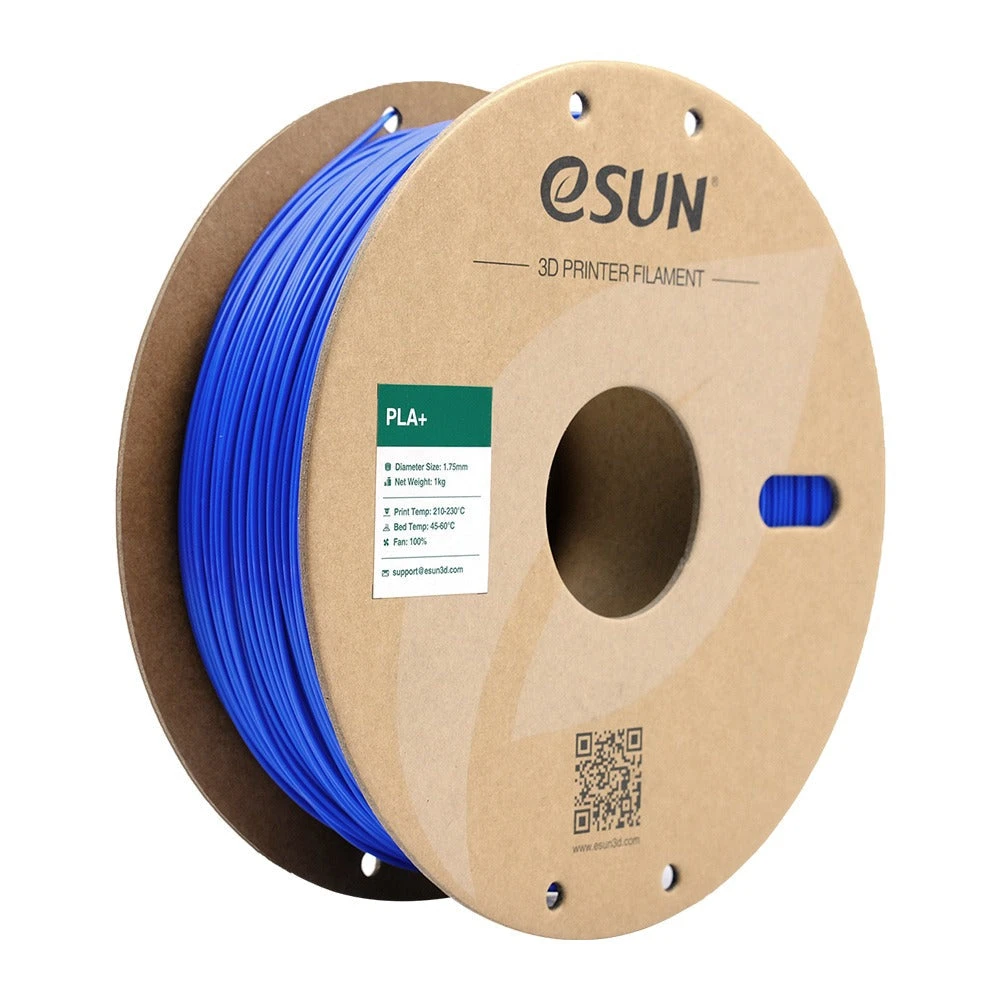 ESun - PLA+ - Bleu (Blue) - 1,75 Mm - 1 Kg 3 ESun - PLA+ - Bleu (Blue) - 1,75 Mm - 1 Kg – Image 3