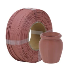 R3D - PLA High-speed - Terre Cuite Mat (Matte Terracotta) - 1,75 Mm - 1 Kg Refill