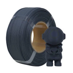R3D - PLA High-speed - Gris Cendre Mat (Matte Ash Grey) - 1,75 Mm - 1 Kg Refill