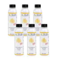 AESUB - Pack De 6 Liquides Matifiants 200 Ml Pour Scanners 3D - Jaune