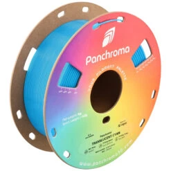 Panchroma Translucent PLA - Cyan Translucide (Cyan) - 1,75 Mm - 1 Kg