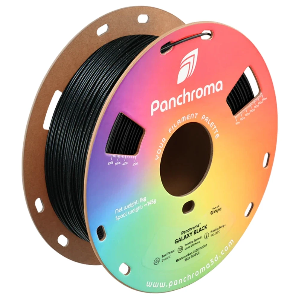 Panchroma PLA - Noir Galaxie (Galaxy Black) - 1,75 Mm - 1 Kg