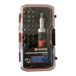 ParkSide - Tournevis à Cliquet Et Accessoires (38 Pièces)