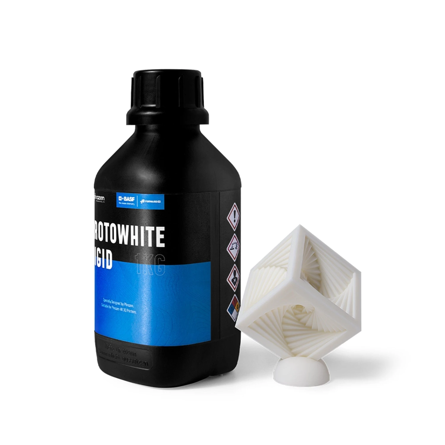 Phrozen - Protowhite Rigid Resin - Blanc - 1 Kg 2 Phrozen - Protowhite Rigid Resin - Blanc - 1 Kg – Image 2