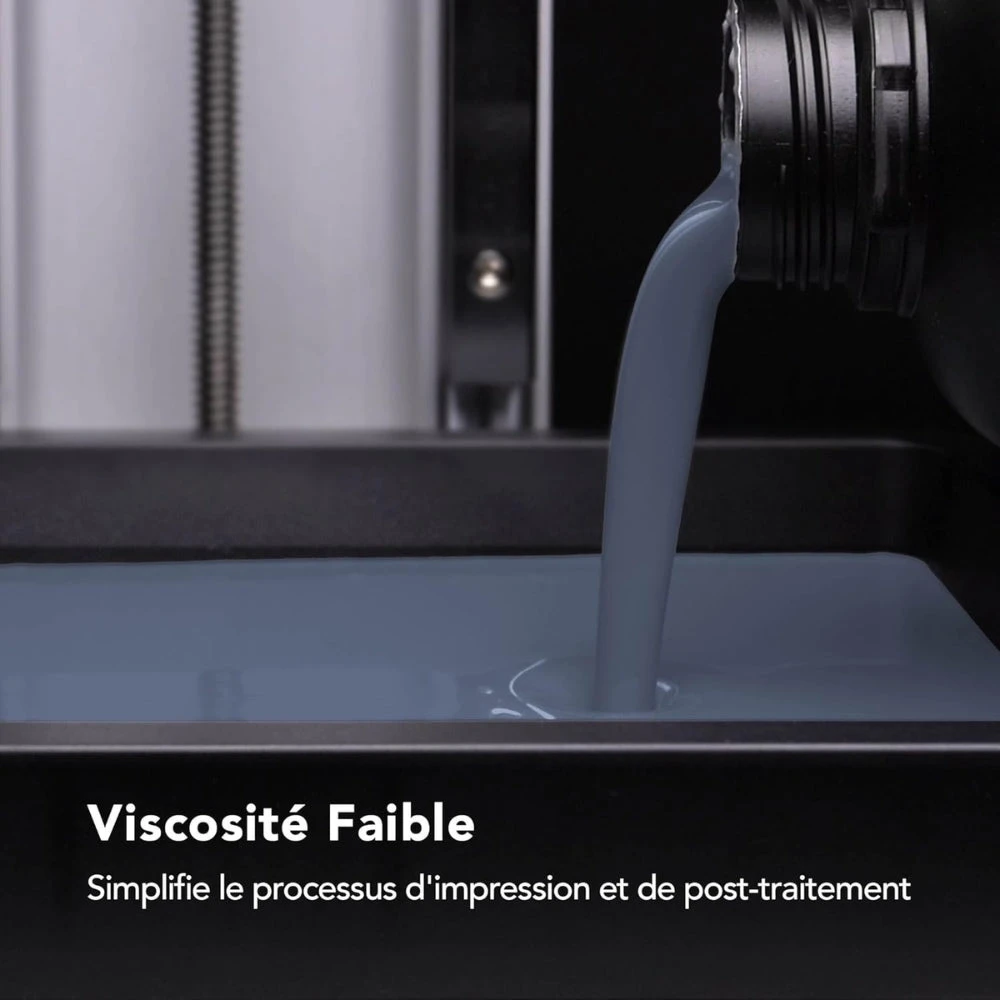 Phrozen - Résine Aqua - Gris Brumeux (Mist-Gray) - 1 Kg 2 Phrozen - Résine Aqua - Gris Brumeux (Mist-Gray) - 1 Kg – Image 2