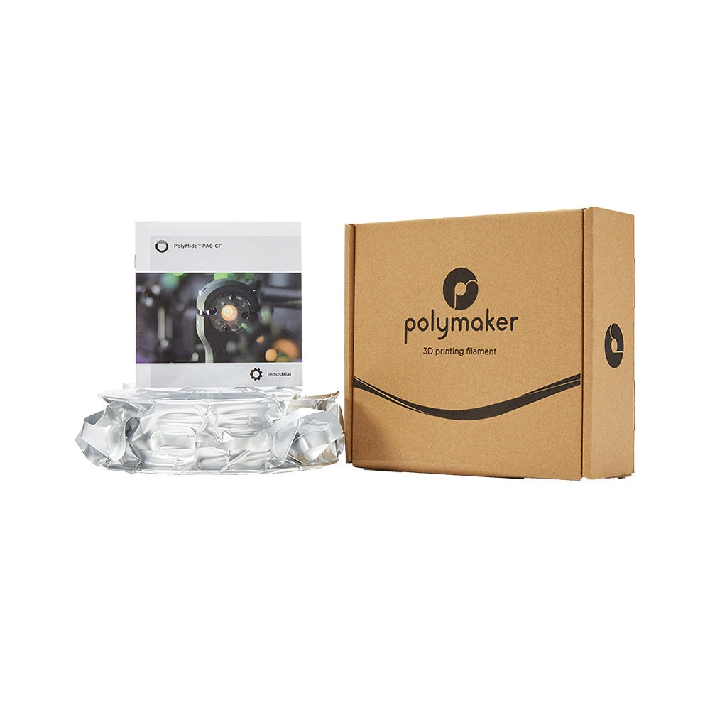 Polymaker - PolyMide PA6-CF (Nylon 6) - Noir (Black) - 1,75 Mm - 500 G 5 Polymaker - PolyMide PA6-CF (Nylon 6) - Noir (Black) - 1,75 Mm - 500 G – Image 5