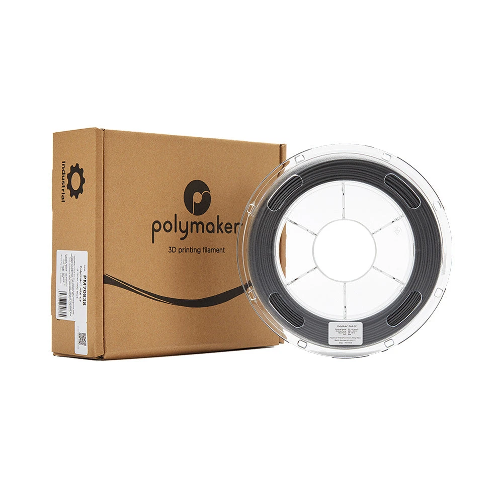 Polymaker - PolyMide PA6-CF (Nylon 6) - Noir (Black) - 1,75 Mm - 500 G 2 Polymaker - PolyMide PA6-CF (Nylon 6) - Noir (Black) - 1,75 Mm - 500 G – Image 2