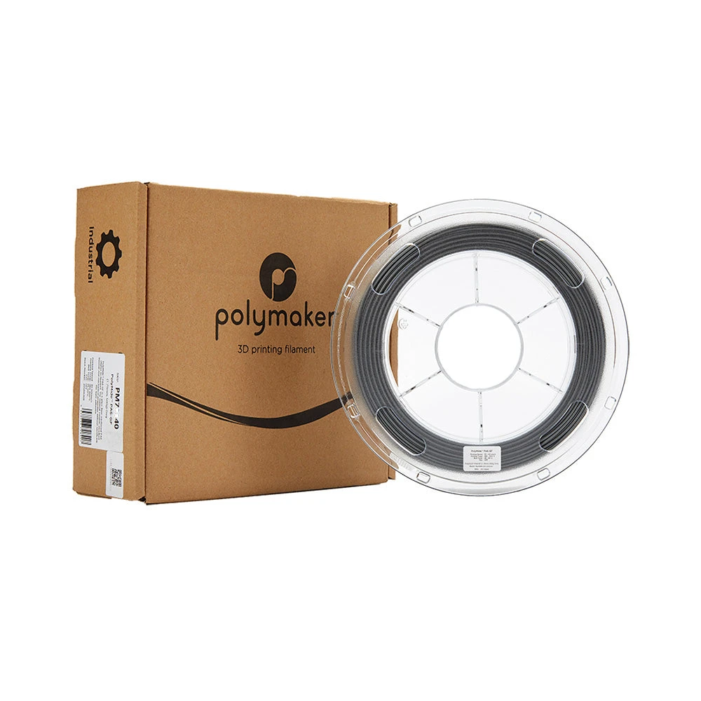 Polymaker - PolyMide PA6-GF (Nylon 6) - Gris (Gray) - 1,75 Mm - 500 G 2 Polymaker - PolyMide PA6-GF (Nylon 6) - Gris (Gray) - 1,75 Mm - 500 G – Image 2