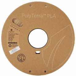 Polymaker - PolyTerra PLA - Cacahuète (Peanut) - 1.75 Mm - 1 Kg -3D Prima Boutique PolyTerra PLA Peanut 175 Spool Picture Front