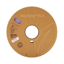Polymaker - PolyTerra PLA - Violet Lavande (Lavender Purple) - 1.75 Mm - 1 Kg -3D Prima Boutique PolyTerra PLA Purple 175 Spool Picture Front