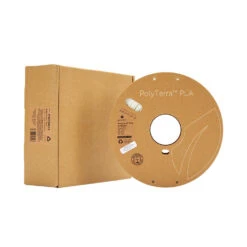 Polymaker - PolyTerra PLA - Blanc Coton (Cotton White) - 1,75 Mm - 1 Kg 11 Polymaker - PolyTerra PLA - Blanc Coton (Cotton White) - 1,75 Mm - 1 Kg -3D Prima Boutique PolyTerra PLA White 175 Spool Picture With Packaging