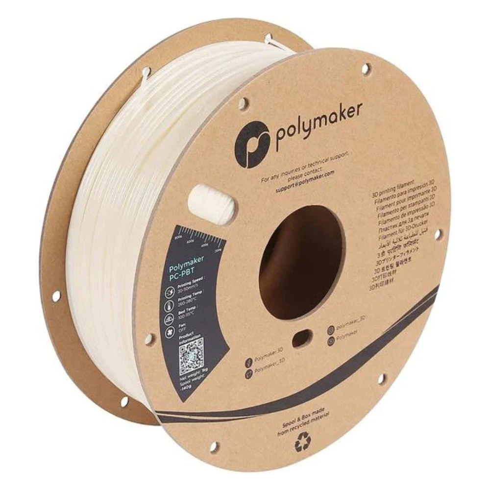 Polymaker - PC-PBT - Naturel (Natural) - 1,75 Mm - 1 Kg 1 Polymaker - PC-PBT - Naturel (Natural) - 1,75 Mm - 1 Kg