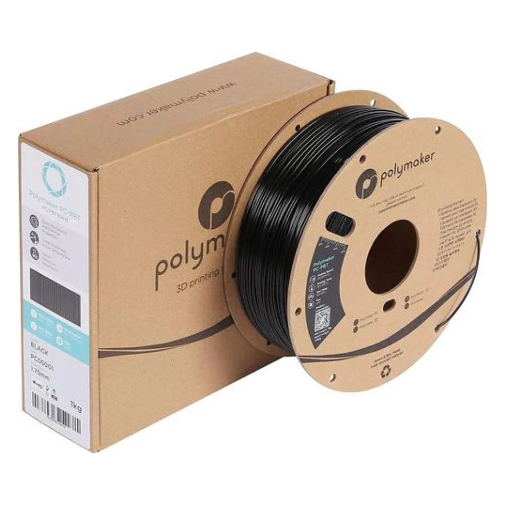 Polymaker - PC-PBT - Noir (Black) - 1,75 Mm - 1 Kg 2 Polymaker - PC-PBT - Noir (Black) - 1,75 Mm - 1 Kg – Image 2