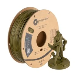Polymaker - PolyLite PLA Pro - Vert Armée (Army Green) - 1,75 Mm - 1 Kg