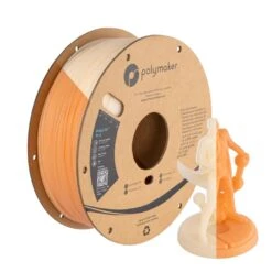 Polymaker - PolyLite PLA UV Color Changing - Naturel/Orange (Natural To Orange) - 1,75 Mm - 1 Kg -3D Prima Boutique Polymaker PolyLitePLAUVColorChanging NaturelOrange NaturaltoOrange 1 75mm 1kg