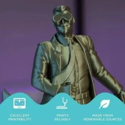 Polymaker - PolyLite Sparkle PLA - Vert Foncé (Dark Green) - 1,75 Mm - 1 Kg -3D Prima Boutique Polymaker PolyLiteSparklePLA 1