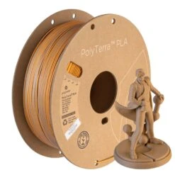 Polymaker - PolyTerra Dual PLA - Foggy Orange - Gris/Orange (Grey/Orange) - 1,75 Mm - 1 Kg