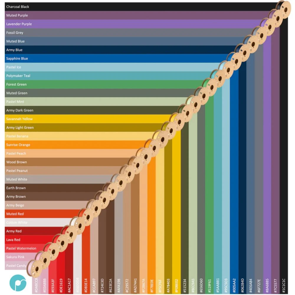 Polymaker - PolyTerra PLA - Violet Doux (Muted Purple) - 1,75 Mm - 1 Kg 5 Polymaker - PolyTerra PLA - Violet Doux (Muted Purple) - 1,75 Mm - 1 Kg – Image 5