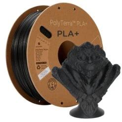 Polymaker - PolyTerra PLA+ - Noir (Black) - 1,75 Mm - 1 Kg