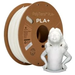 Polymaker - PolyTerra PLA+ - Blanc (White) - 1,75 Mm - 1 Kg