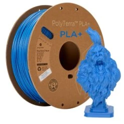 Polymaker - PolyTerra PLA+ - Bleu (Blue) - 1,75 Mm - 1 Kg